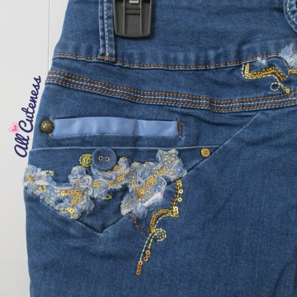 Paradis Miss Denim Jeans Size 5 - Picture 8 of 10